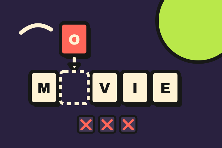 Movie Hangman — play free on Questly Games